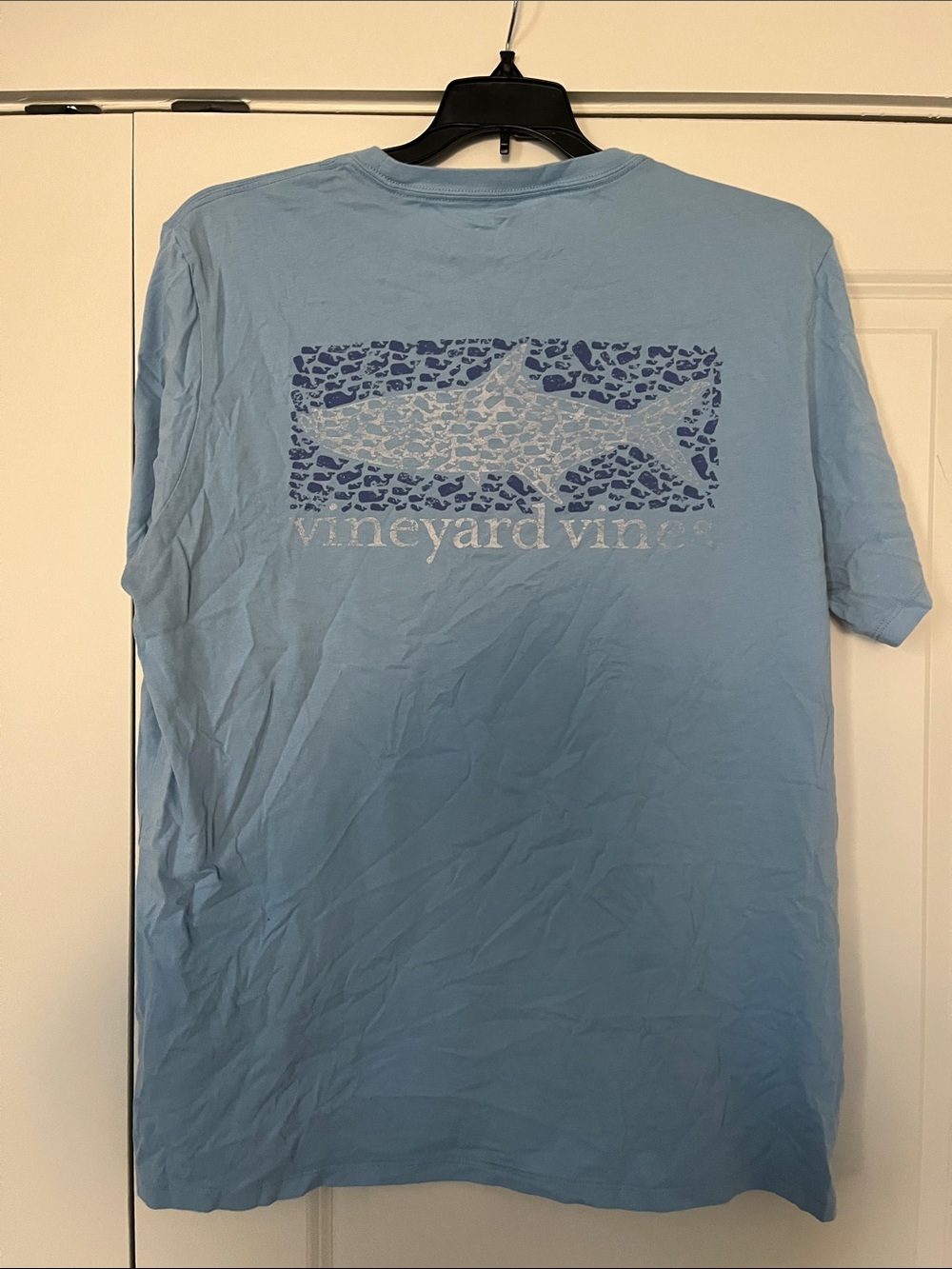 Vineyard Vines Pale Blue Short-Sleeve Pocket Tee